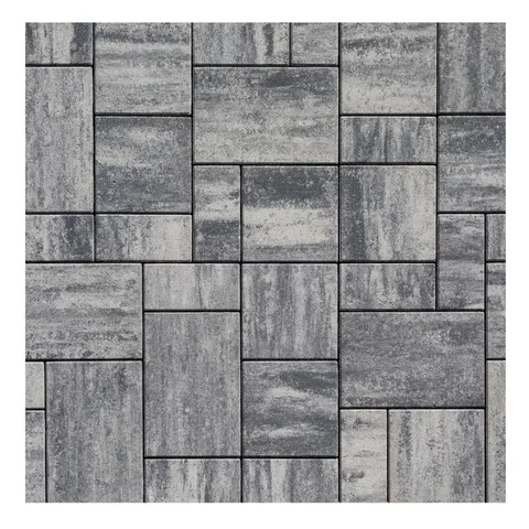 Reno 9.875 × 4.875 × 2.375 in Rectangle Cascade Facemix Concrete Paver 1-Piece Sample