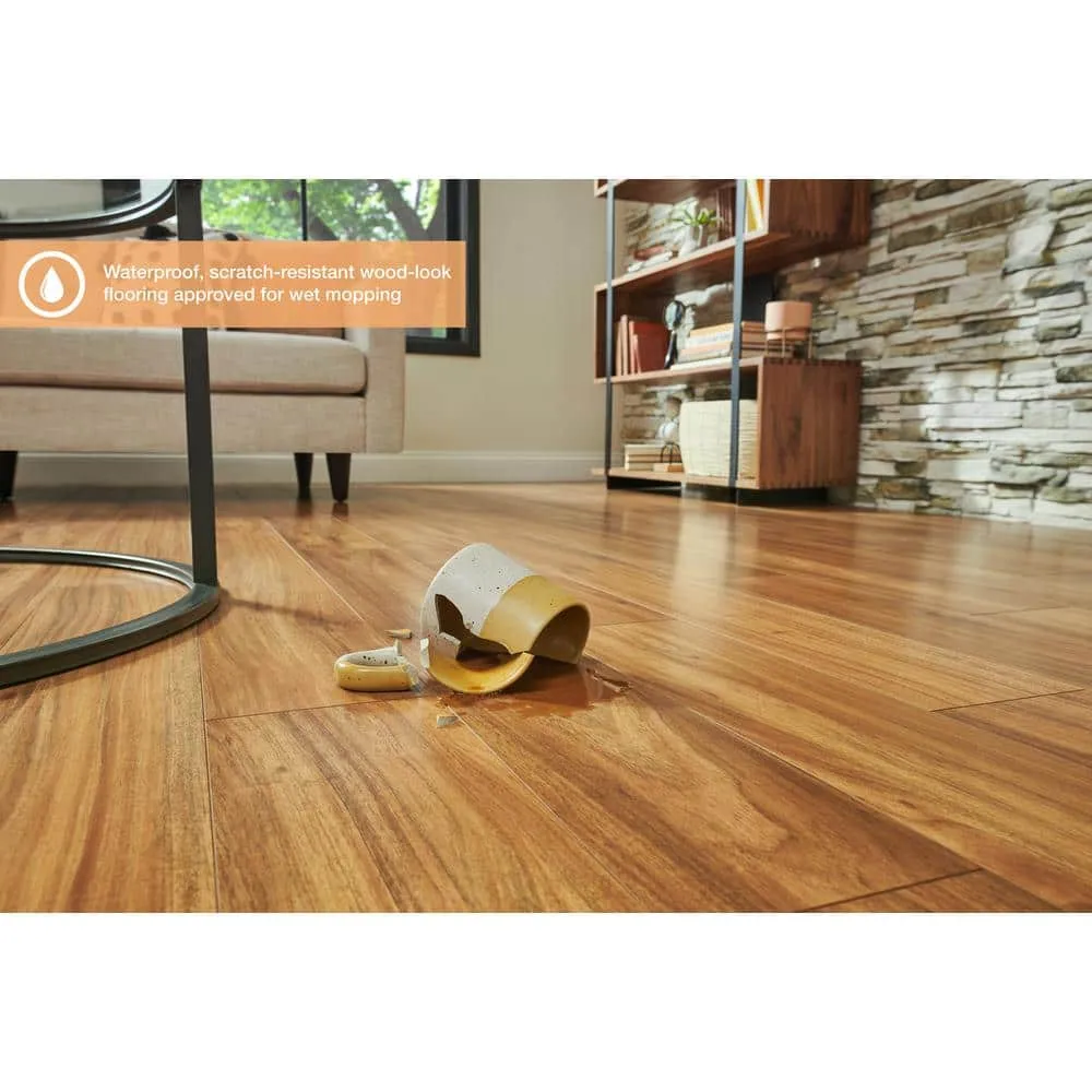 Pergo XP+ Catalina Acacia 10 mm T x 6.1 in. W Waterproof Laminate Wood Flooring (20.15 sqft/case), photo 5 of 15