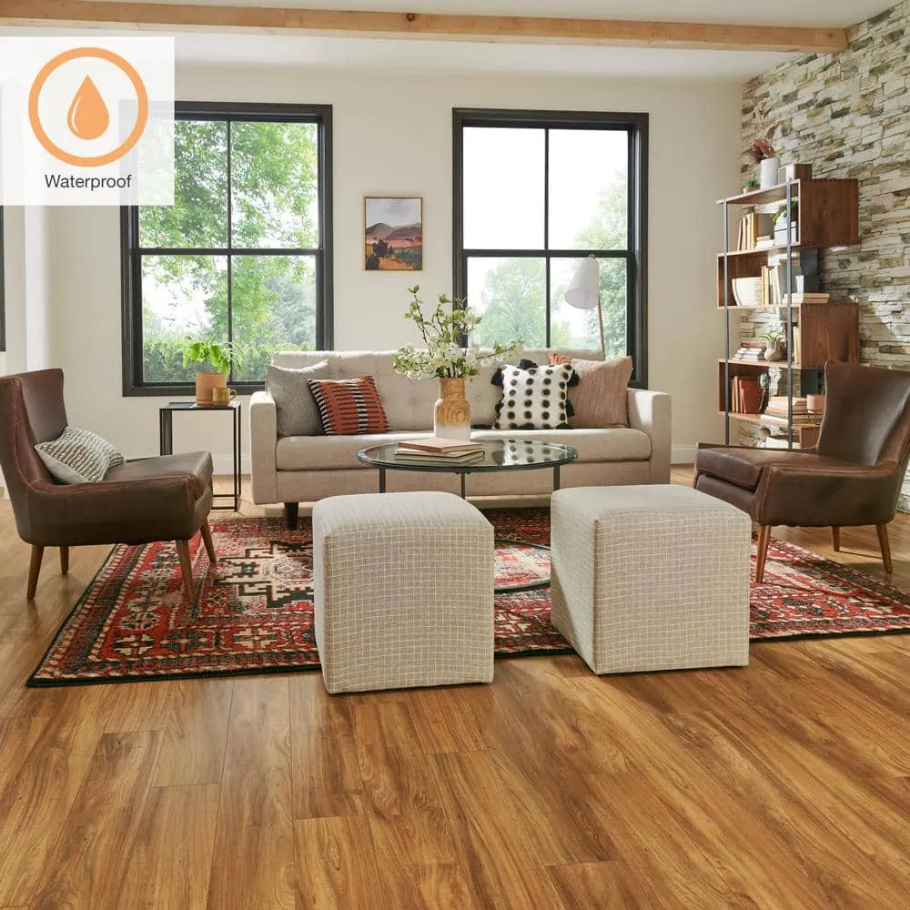 Pergo XP+ Catalina Acacia 10 mm T x 6.1 in. W Waterproof Laminate Wood Flooring (20.15 sqft/case), photo 2 of 15