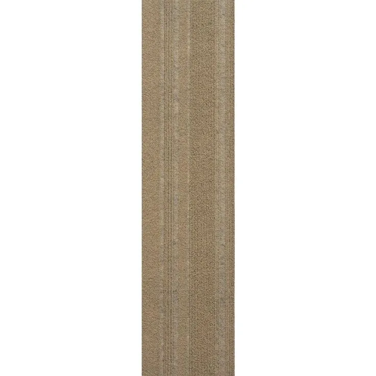 Foss Peel and Stick Sky Grey Barcode Planks 9 in. x 36 in. Commercial/Residential Carpet (16-tile / case), photo 10 of 10