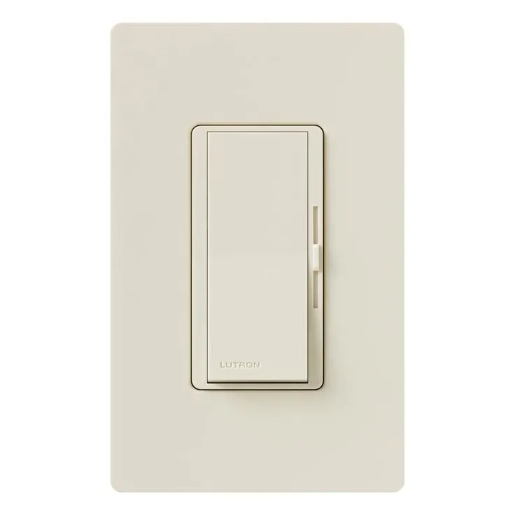 Lutron Diva 1.5 Amp Single-Pole/3-Way 3-Speed Fan Control, Light Almond, photo 2 of 3