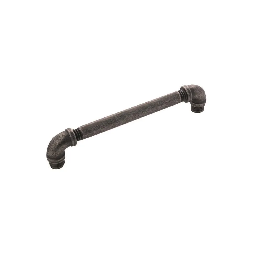 Hickory Hardware 6-15/16 in. (160 mm) Pipeline Vintage Bronze Cabinet Center-to-Center Pull, photo 4 of 4