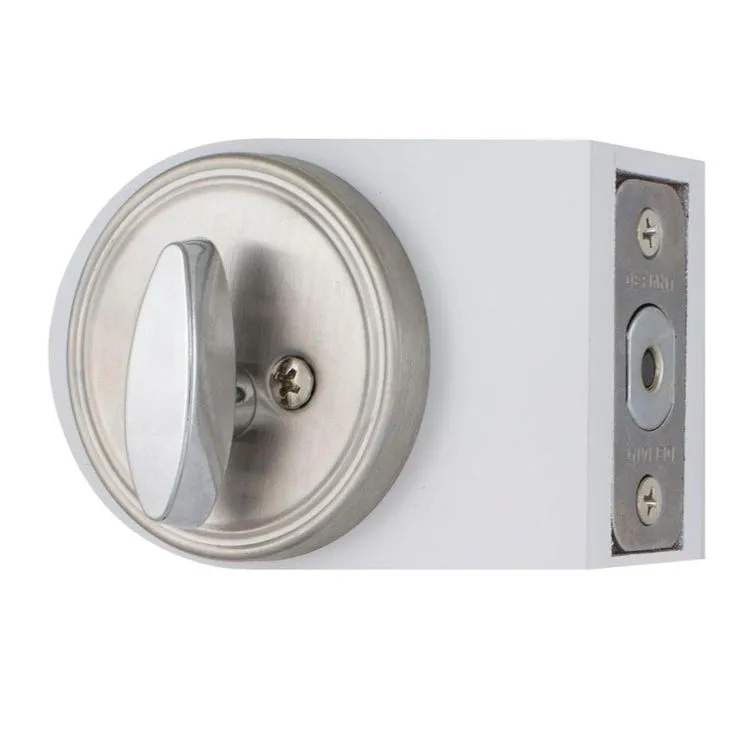 Defiant Single Cylinder Stainless Steel Deadbolt, photo 8 of 11