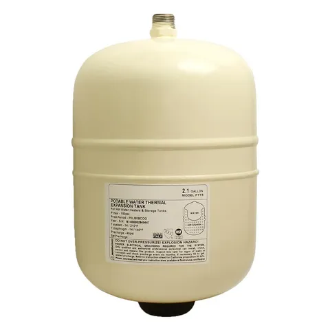 2.1 Gal. Potable Hot Water Heater Thermal Expansion Pressure Tank
