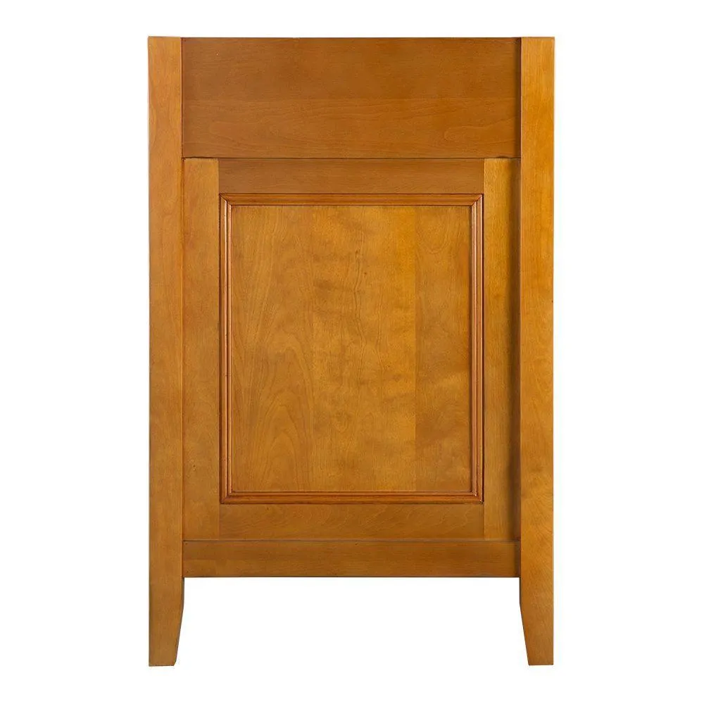 Exhibit 48 in. W Bath Vanity Cabinet Only in Rich Cinnamon, photo 2 of 12