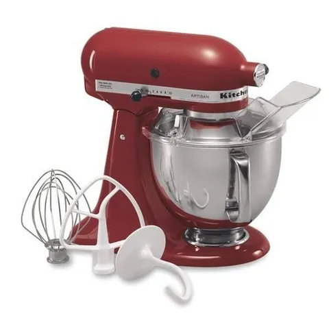 5-Quart 10-Speed Red Residential Stand Mixer