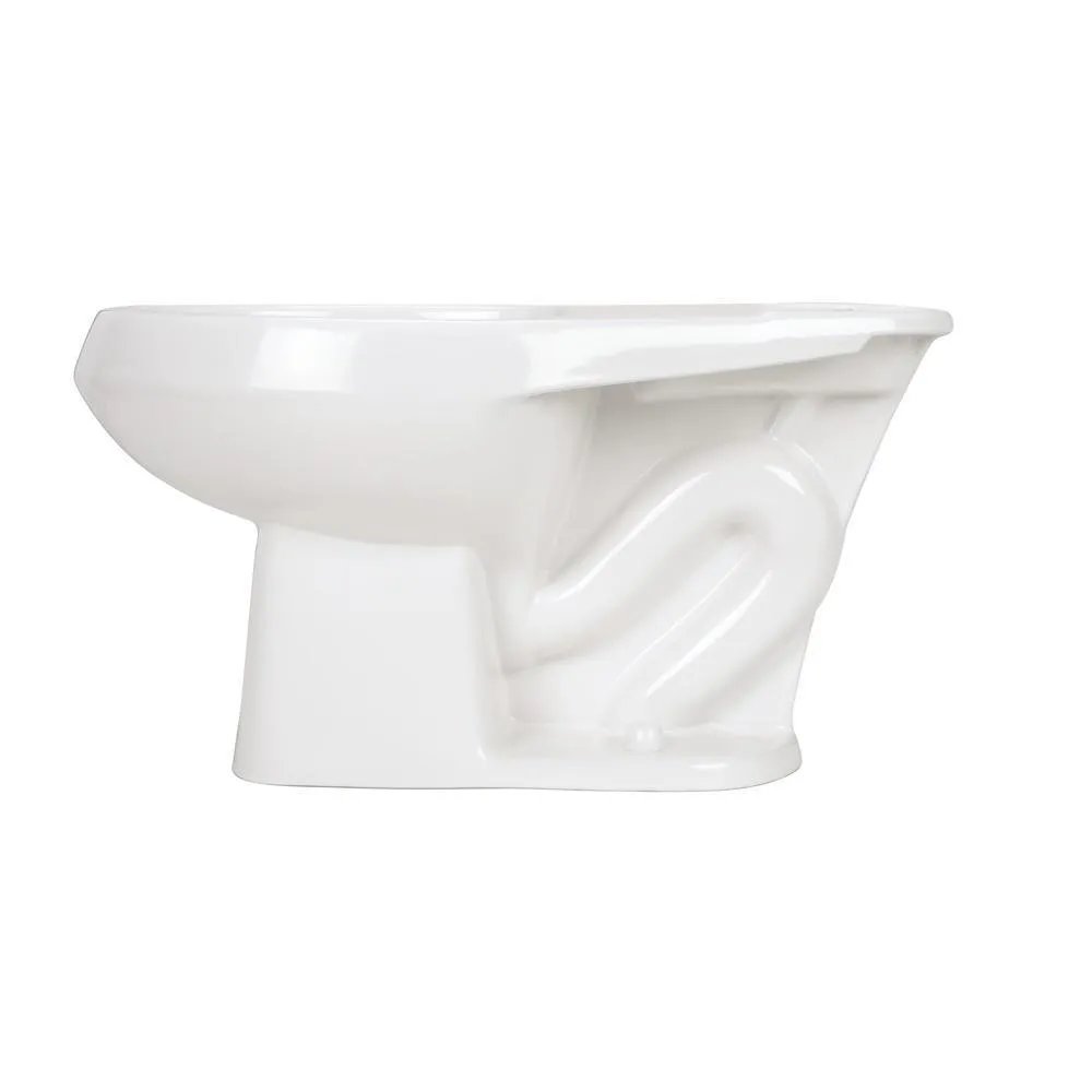 Zurn 2-Piece 1.6 GPF Single Flush Elongated Pressure Assist Toilet in White, photo 4 of 7