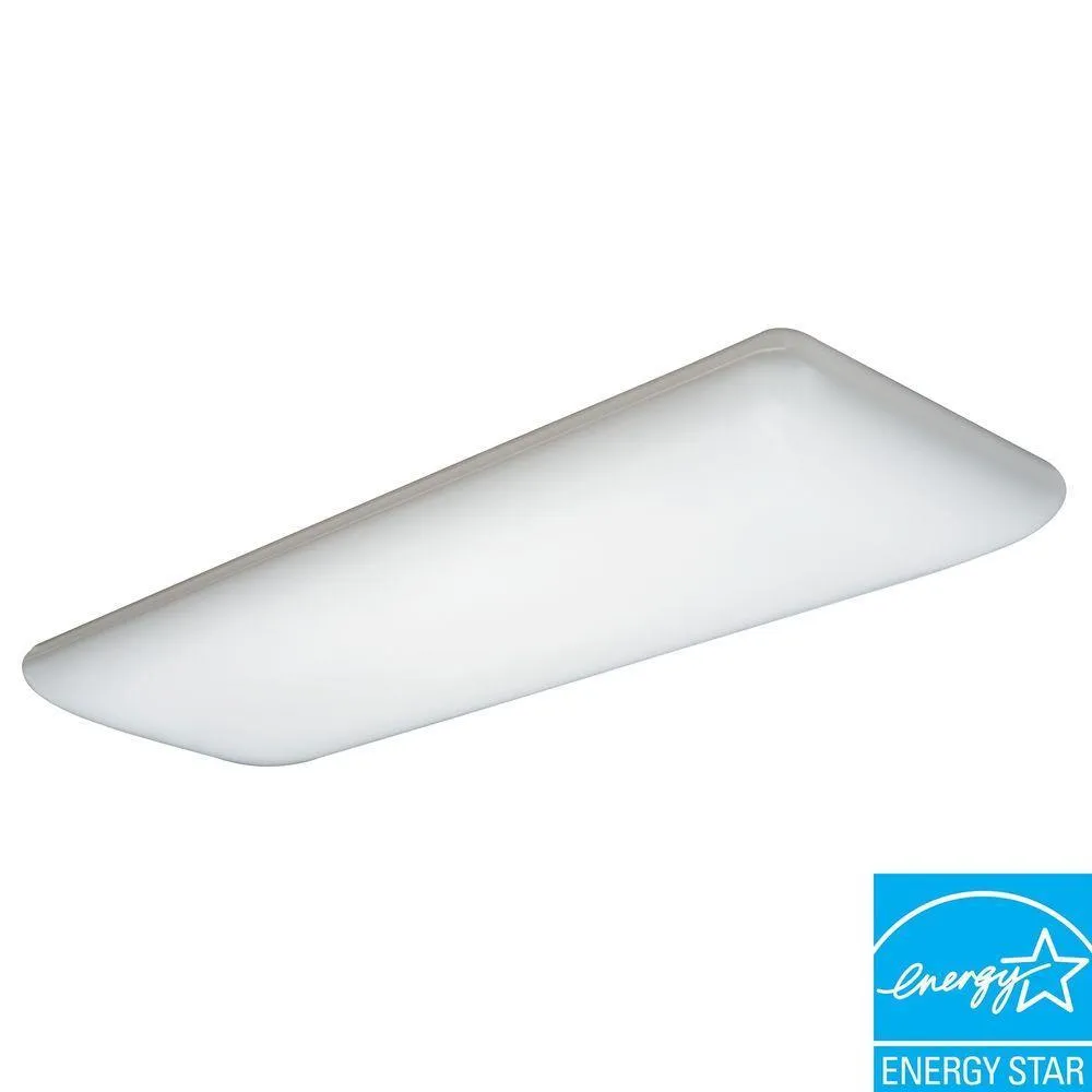4-Light White Fluorescent Ceiling Light, photo 7 of 7