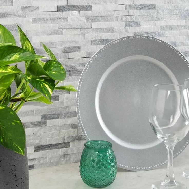 MSI Alaska Gray Split Face 12 in. x 12 in. x 10 mm Textured Marble Mesh-Mounted Mosaic Tile (10 sq. ft. / case), photo 2 of 7