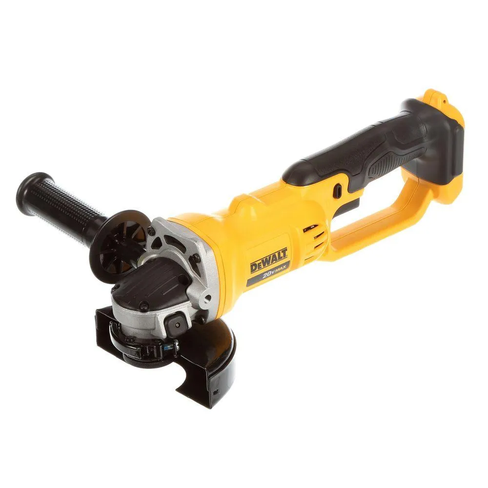 DEWALT 20-Volt MAX Cordless 4-1/2 in. to 5 in. Grinder (Tool-Only) with Bonus Metal and Stainless Cutting Wheel (25-Pack), photo 2 of 13