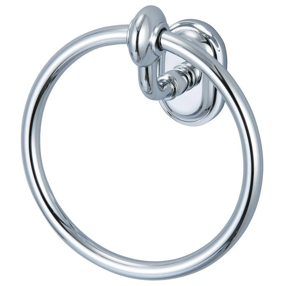 Glass Series Towel Ring in Oil Rubbed Bronze, photo 4 of 4