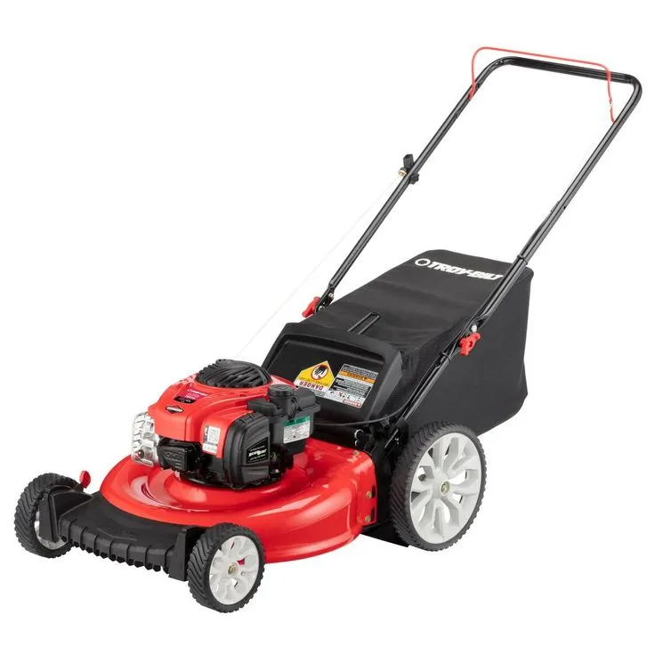 Troy-Bilt 21 in. 140 cc 550ex Series Briggs & Stratton Gas Walk Behind Push Mower with 2-in-1 Cutting TriAction Cutting System, photo 9 of 11