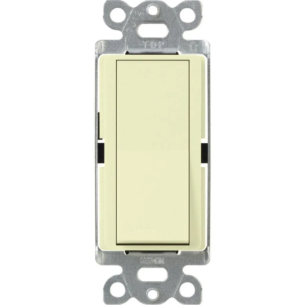 Claro 15 Amp 3-Way Rocker Switch with Locator Light, White, photo 6 of 10