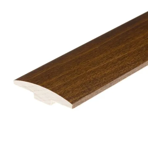 Dark Cherry 0.46 in thick · 2 in wide · 78 in long Solid Wood Floor T-moulding