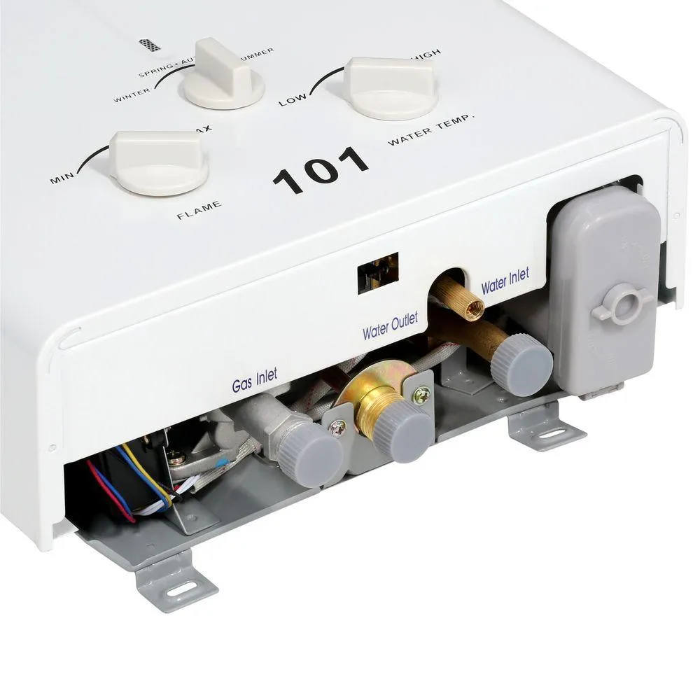 101 2.0 GPM 42,500 BTU Propane Gas Portable Tankless Water Heater, photo 3 of 8