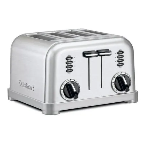 4-Slice Stainless Steel Toaster