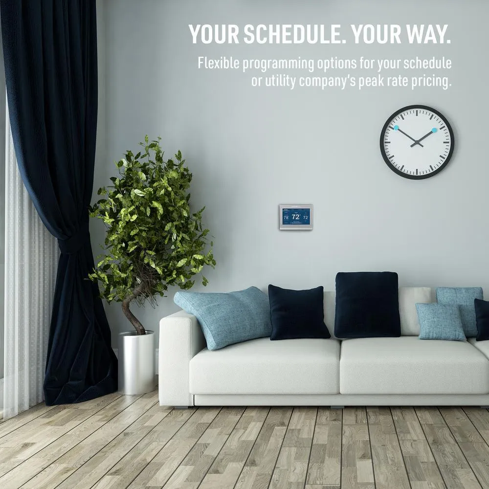 Wi-Fi Smart Color 7-Day Programmable Smart Thermostat with Color-Changing Touchscreen Display, photo 5 of 11