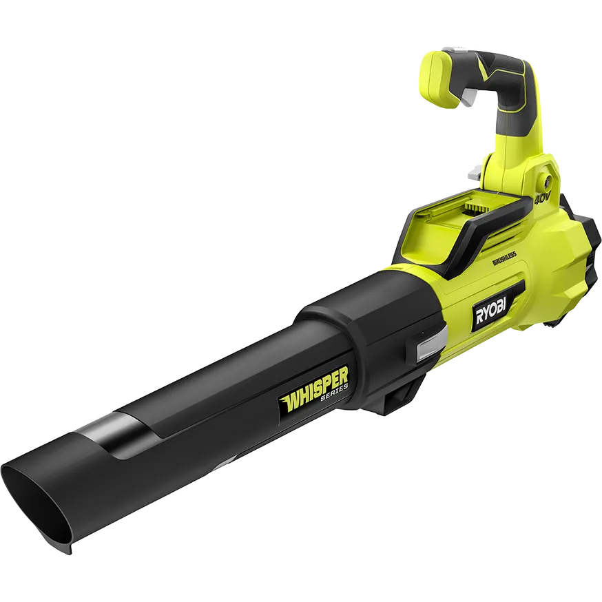 RYOBI 125 MPH 550 CFM 40-Volt Lithium-Ion Brushless Cordless Jet Fan Leaf Blower Kit with 4.0Ah Battery and Charger, photo 8 of 8