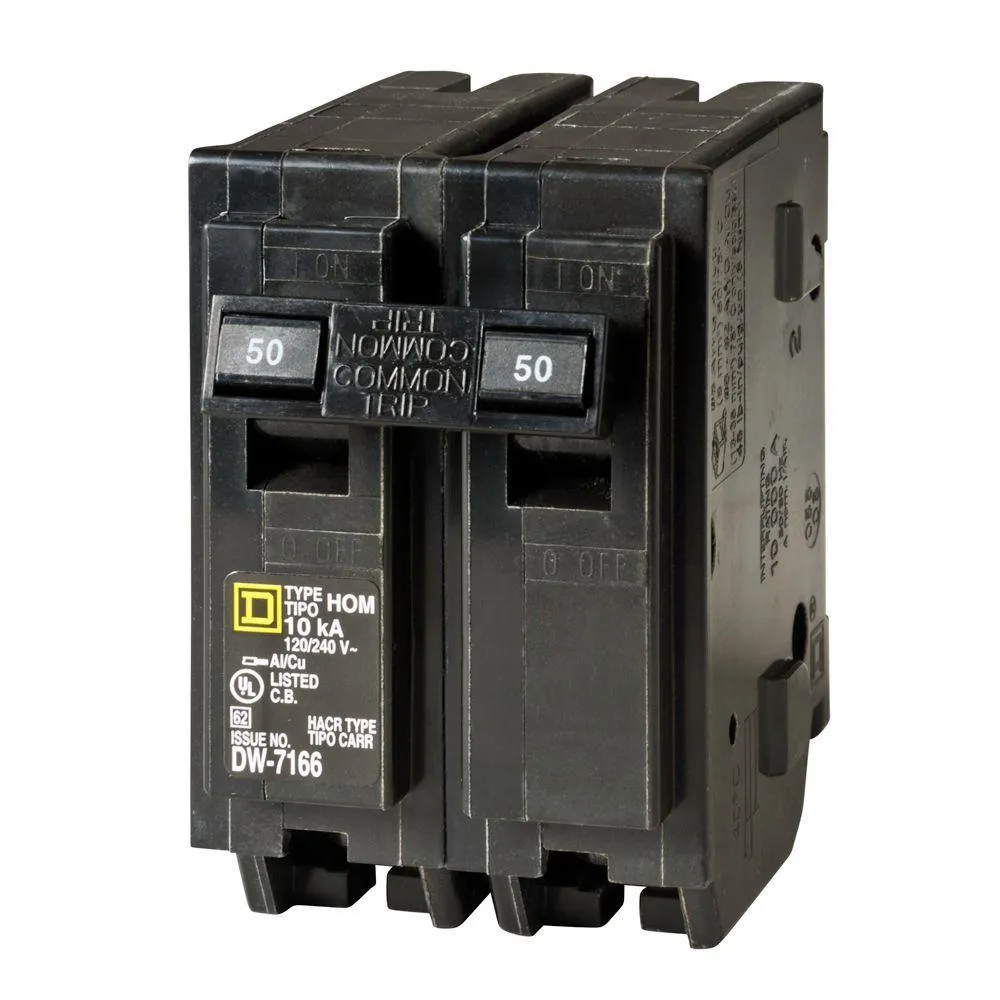 Homeline 50 Amp 2-Pole Circuit Breaker, photo 4 of 37