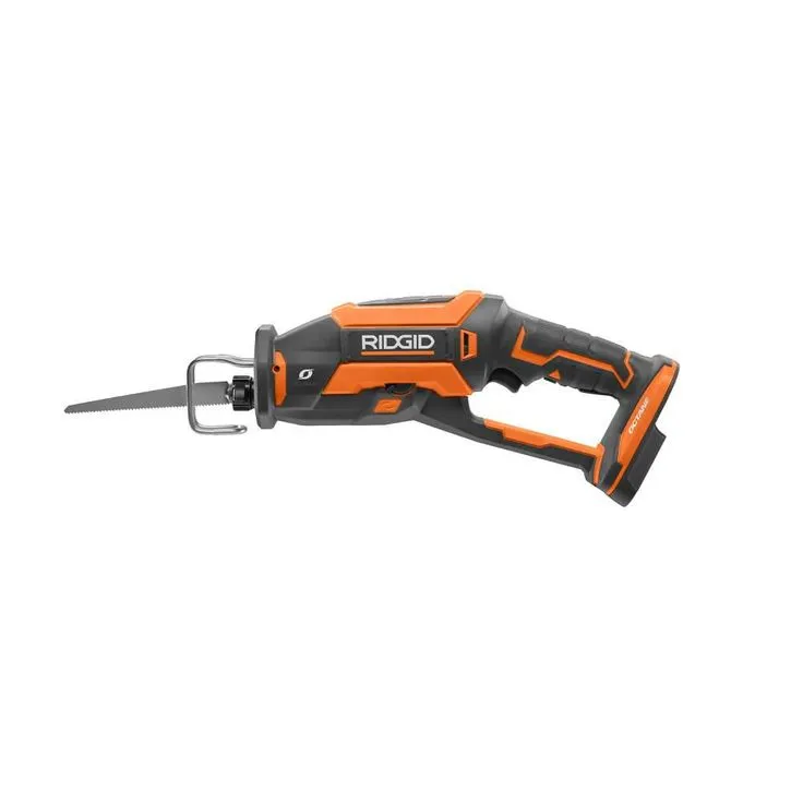 RIDGID 18-Volt OCTANE Cordless Brushless One-Handed Reciprocating Saw Kit with (1) OCTANE Bluetooth 3.0 Ah Battery and Charger, photo 8 of 11