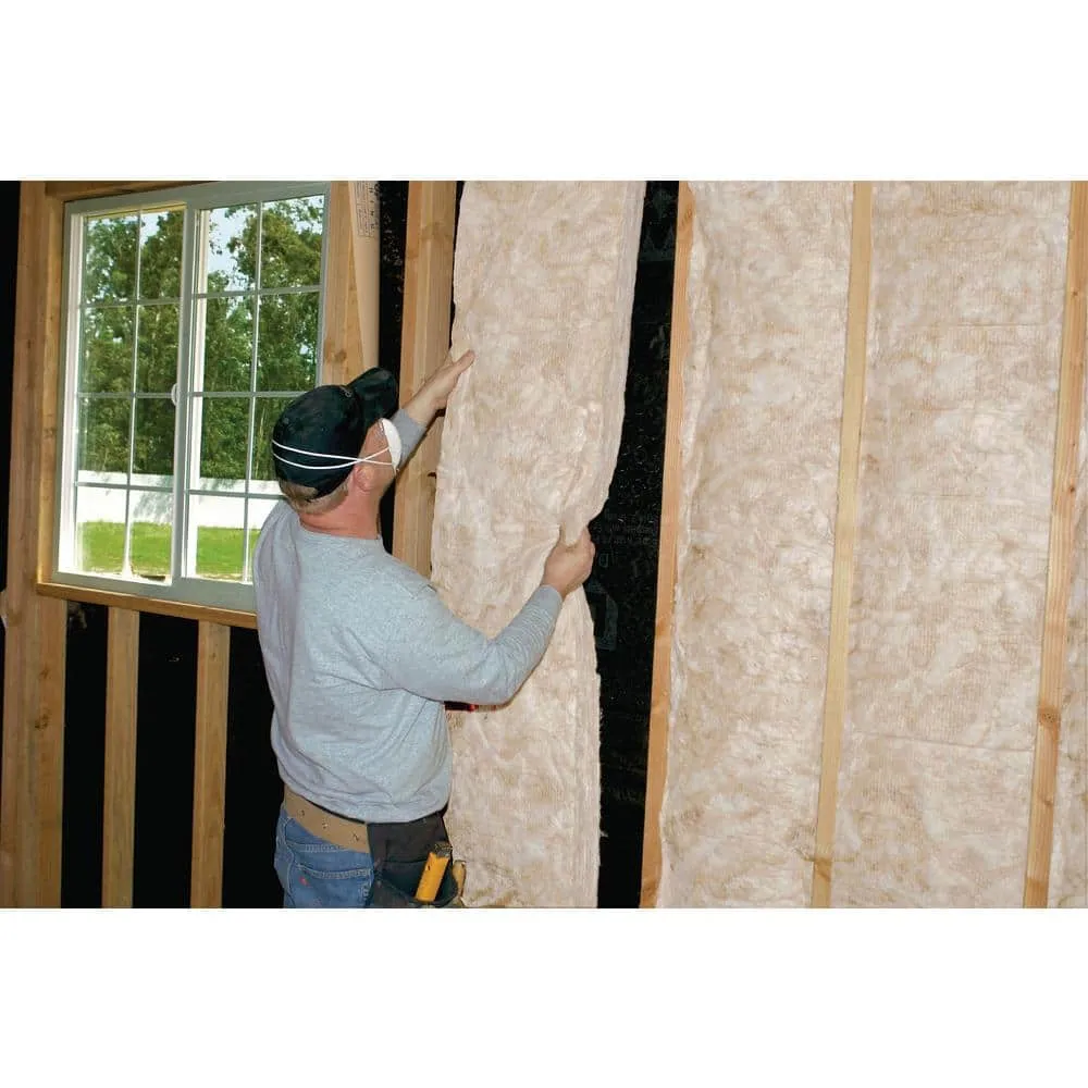 CertainTeed R-30 Kraft-Faced Fiberglass Batt Insulation, 16 in x 48 in, 58.67 sq-ft (11-Pieces), photo 4 of 7