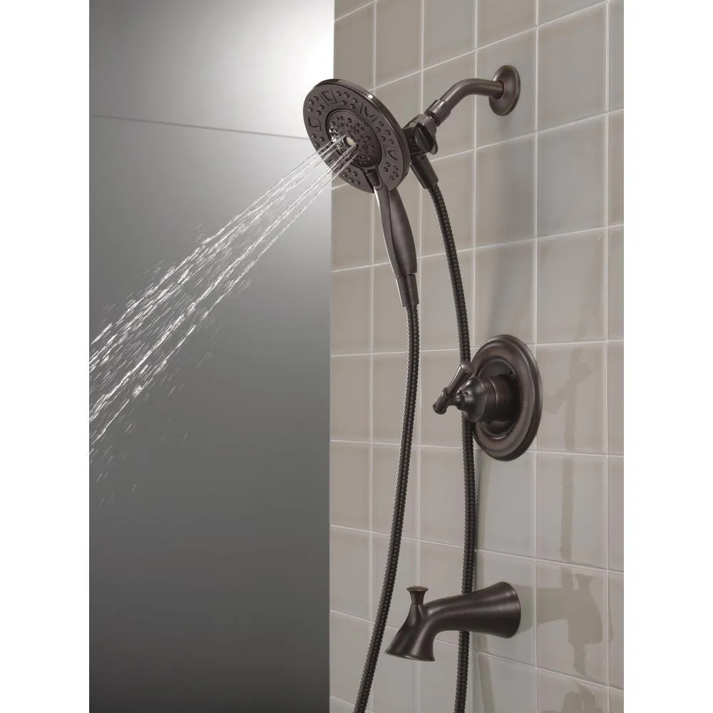 Chamberlain In2ition Single-Handle 4-Spray Tub and Shower Faucet in Venetian Bronze (Valve Included), photo 10 of 14