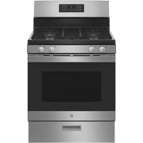 4.8 cu. ft. Gas Range in Stainless Steel