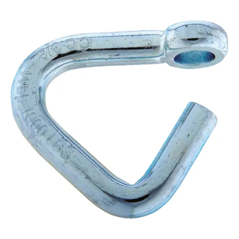 Zinc-Plated Mild Steel Cold Shut, 1900 lb WLL, 3/8 in Eye