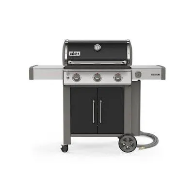 Genesis II E-315 Black 3-Burner Natural Gas Grill