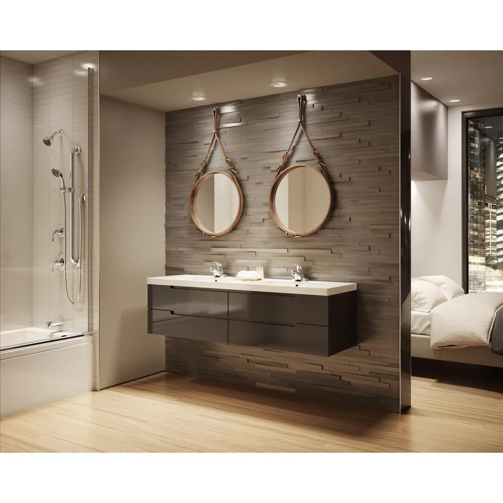 Symmons Origins Temptrol Single-Handle 1-Spray Tub and Shower Faucet in Chrome (Valve Included), photo 4 of 5