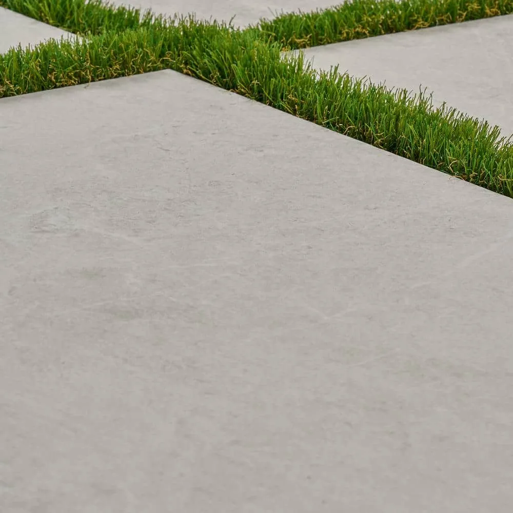Ivy Hill Tile LithoTech 23.62 in. x 47.24 in. x 0.78 in. Chalk White Matte Porcelain Floor Paver Tile (7.74 sq. ft./Each), photo 6 of 8