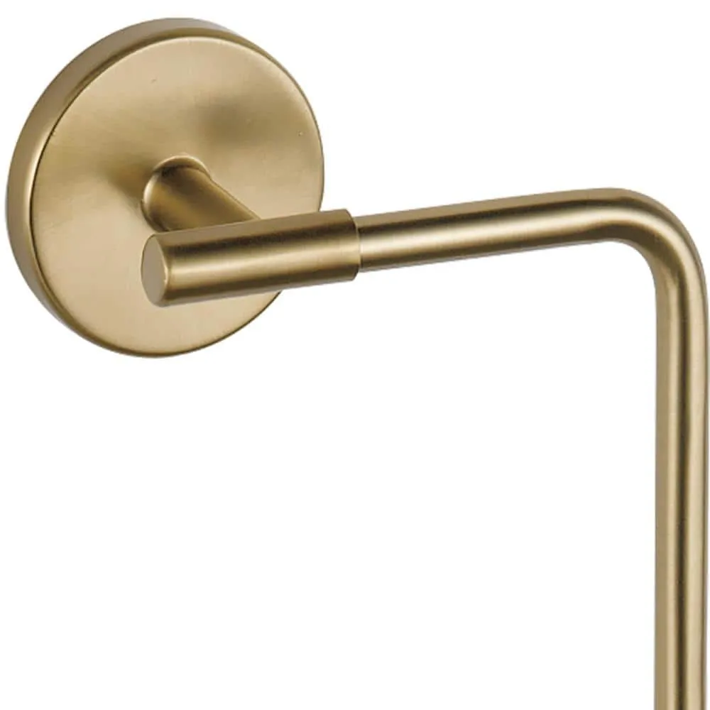 Delta Trinsic Champagne Bronze Wall-Mount Open Towel Ring, 5.68 x 6.40 in., photo 5 of 8