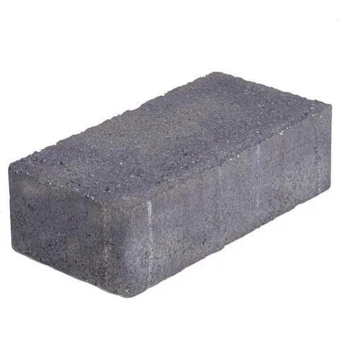 Holland 7.87 in long · 3.94 in wide · 2.36 in high 60 mm Charcoal Blend Concrete Paver