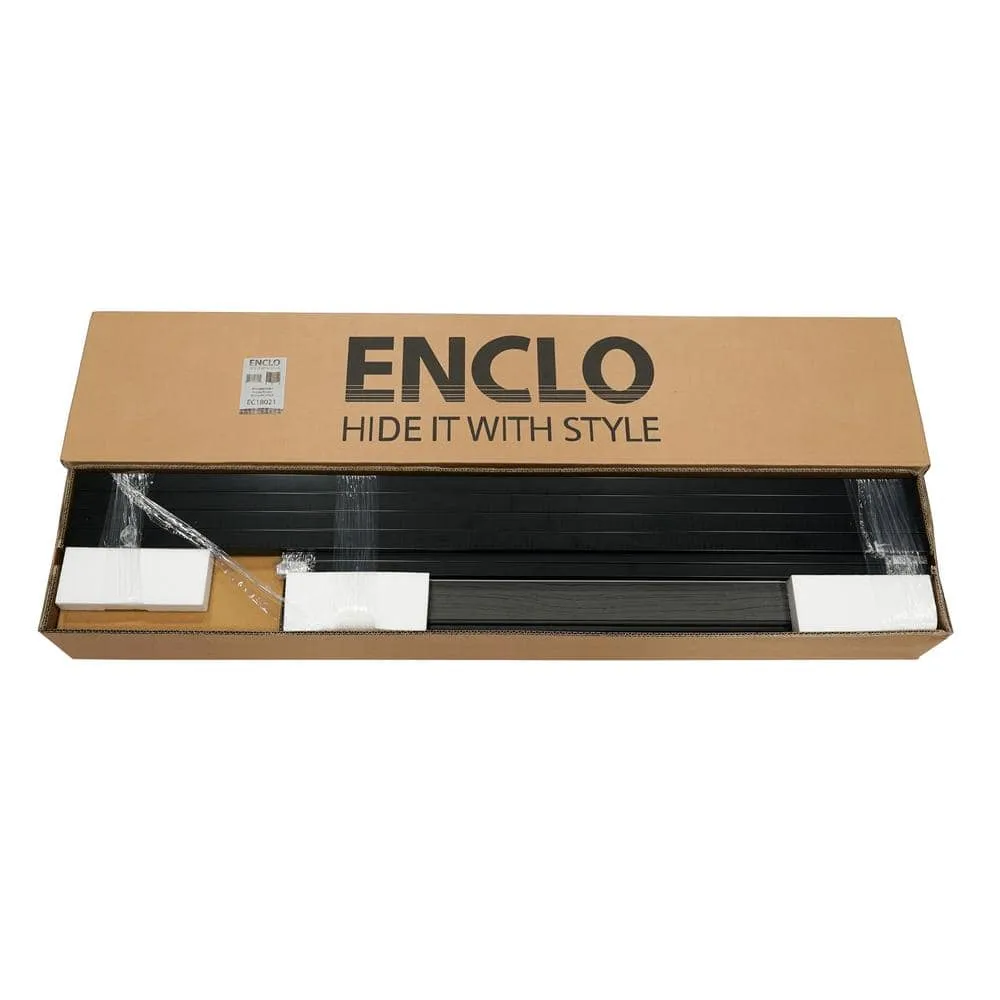 Enclo Privacy Screens 4 ft. x 3 ft. Nappa Lasercut WoodTek Vinyl Privacy Screen Kit, photo 7 of 10