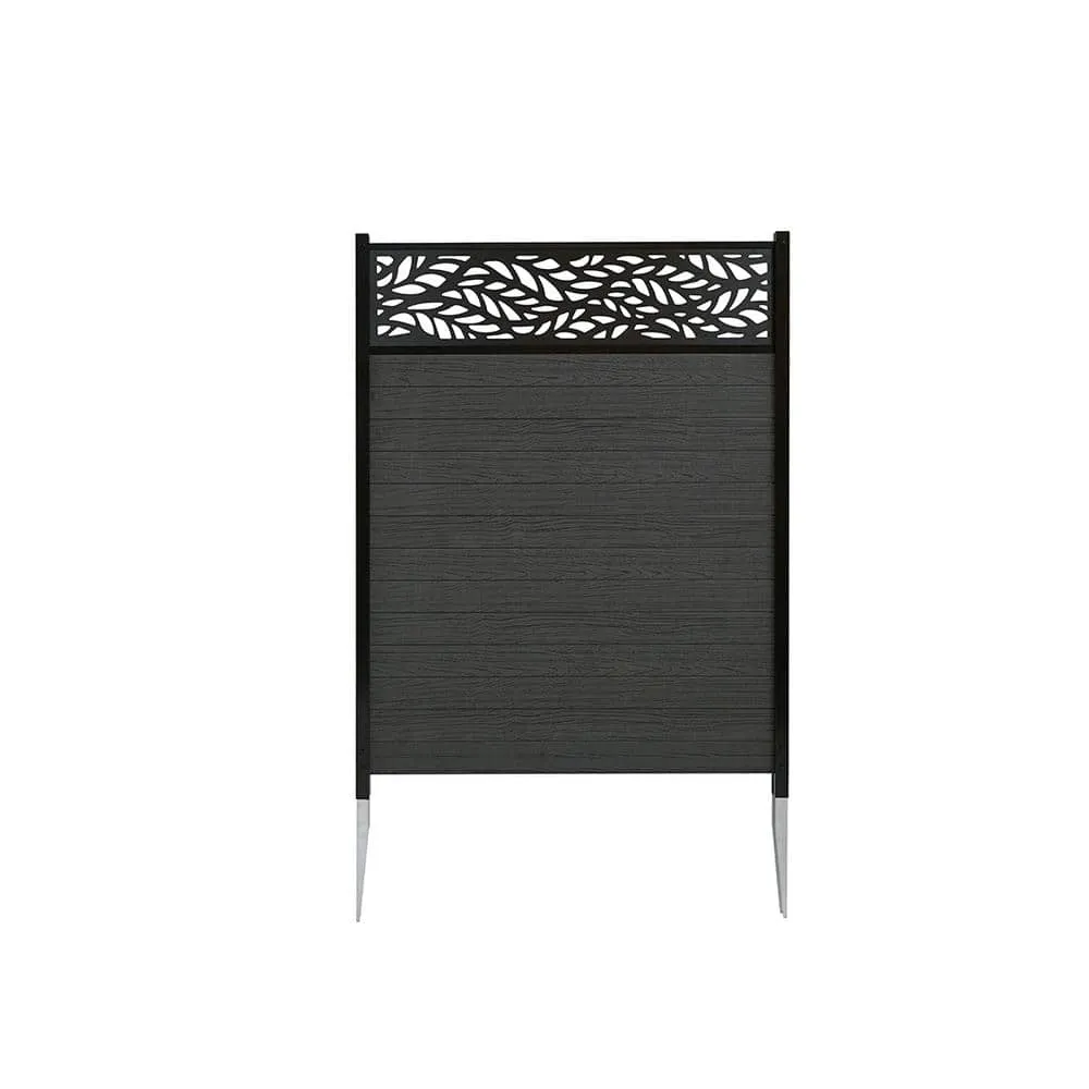 Enclo Privacy Screens 4 ft. x 3 ft. Nappa Lasercut WoodTek Vinyl Privacy Screen Kit, photo 9 of 10