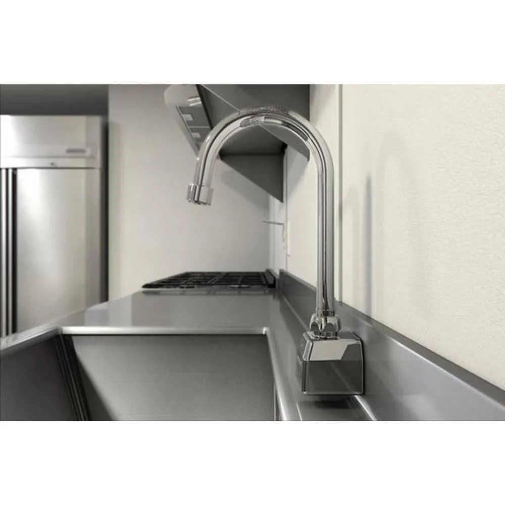 Zurn AquaSense Commercial Touchless Bathroom Sink Faucet with Chrome Finish, photo 10 of 10