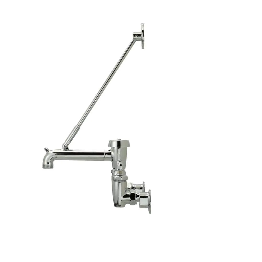 Zurn 2-Handle Wall-Mount Utility Faucet in Chrome, photo 3 of 3