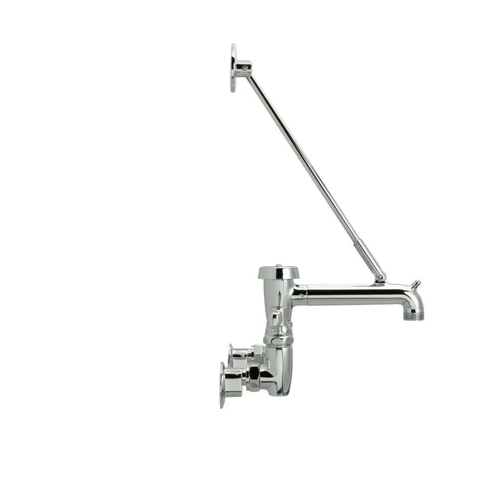 Zurn 2-Handle Wall-Mount Utility Faucet in Chrome, photo 2 of 3