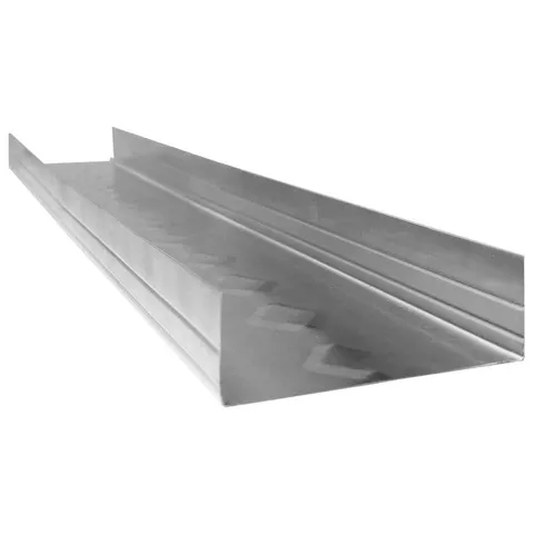ProTRAK 20 3-5/8 in × 10 ft 20-Gauge EQ Galvanized Steel Track