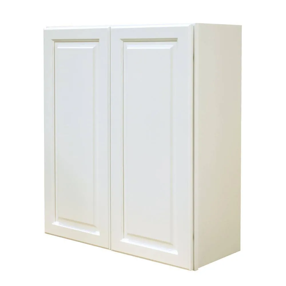 LIFEART CABINETRY LaPort Assembled 24x36x12 in. Wall Cabinet with 2 Doors 2 Shelves in Classic White, photo 2 of 6