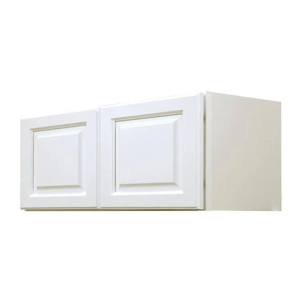 LIFEART CABINETRY LaPort Assembled 36x15x12 in. Wall Cabinet with 2 Doors in Classic White, photo 2 of 6