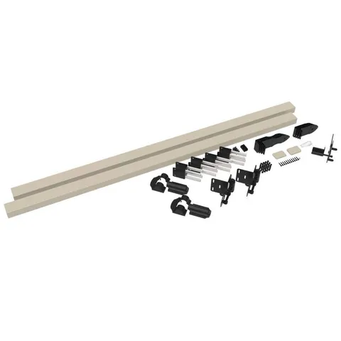 5x6 Vinyl Fence Gate Kit - Windham Clay