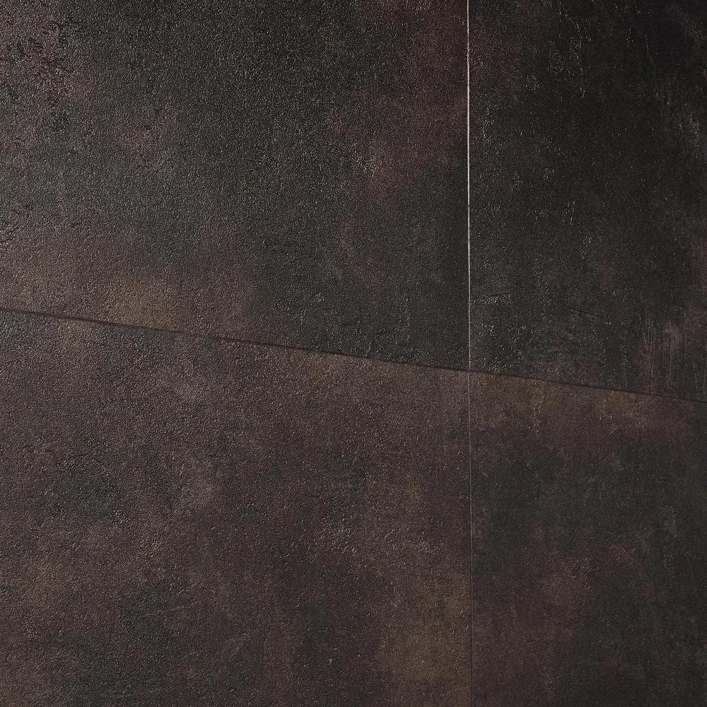Ivy Hill Tile Duren 28mil Concreto Obsidian 18 in. x 36 in. Glue Down Luxury Vinyl Tile Flooring (36 sq. ft.), photo 6 of 7