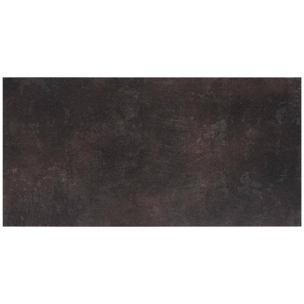 Ivy Hill Tile Duren 28mil Concreto Obsidian 18 in. x 36 in. Glue Down Luxury Vinyl Tile Flooring (36 sq. ft.), photo 4 of 7