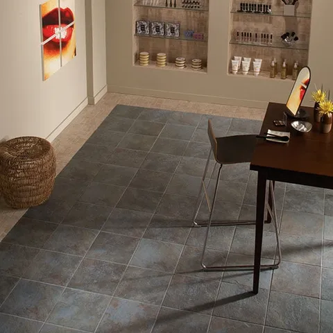 Tuscan Blue 12x12 Porcelain Floor & Wall Tile, 15 sq. ft. Case