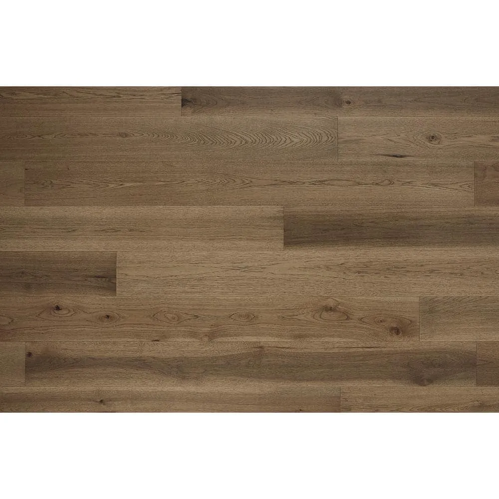 ASPEN FLOORING Crown Hickory 1/2 in. T x 7.5 in. W Water Resistant Wire Brushed Engineered Hardwood Flooring (31.09 sqft/case), photo 12 of 13