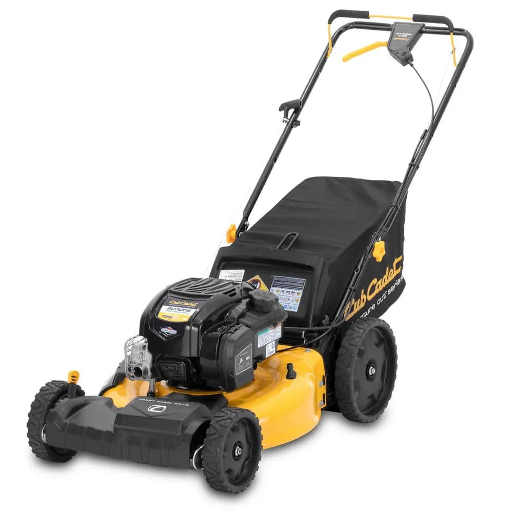 Cub Cadet 21 in. 163cc Briggs And Stratton Engine Front Wheel Drive 3-in-1 Gas Self Propelled Walk Behind Lawn Mower, photo 3 of 8