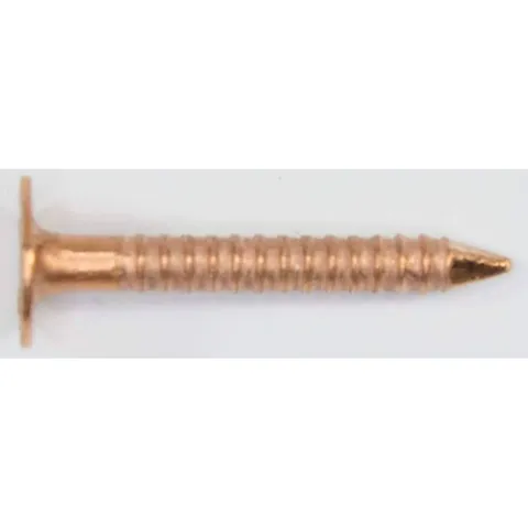 1-1/2 in Copper Roofing Nails (5 lb Box)