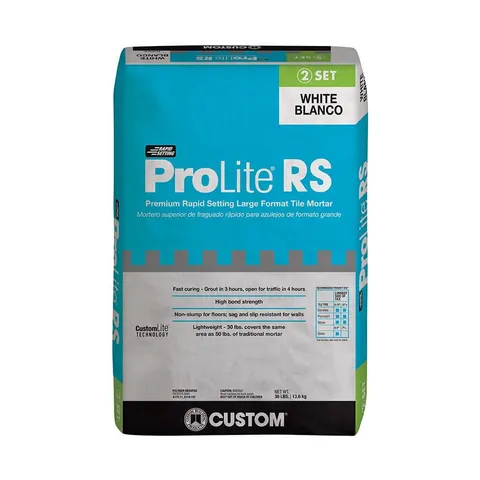 ProLite 30 lb. White Premium Rapid Setting Large Format Tile Mortar