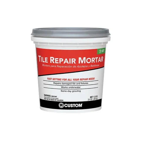 Tile Repair Mortar White 1.5 lb.